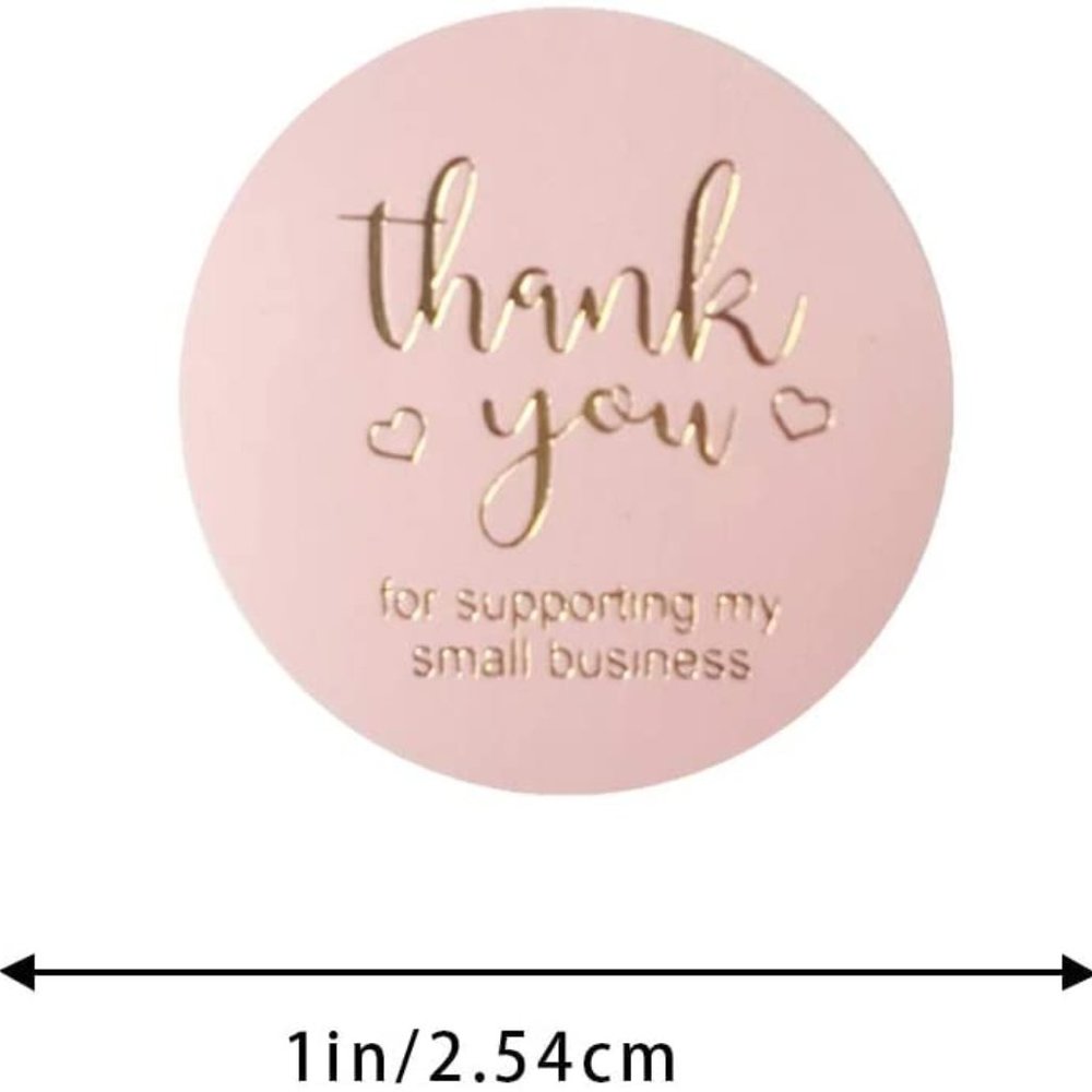 Thank You Sticker Roll - Picture 2 of 5